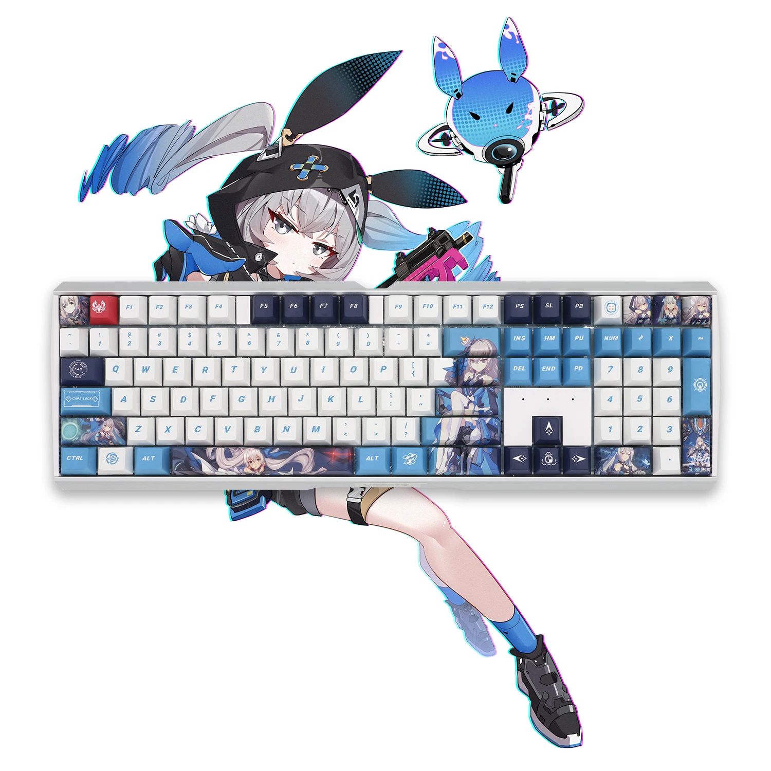 

Клавиатура CHERRY MX3.0S на заказ, беспроводная механическая клавиатура Honkai Impact 3 Herrscher of 900 клавиш ограниченного выпуска