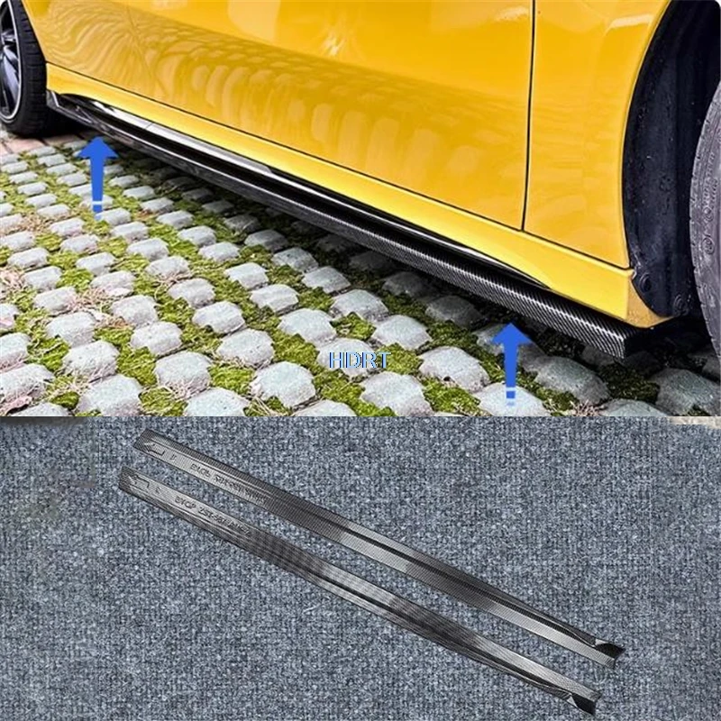 

Для Mercedes-Benz A Class W176 W177 2013-25 Стайлинг автомобиля, край двери, отделка кузова, боковая юбка, литье, аксессуары, внешняя наклейка