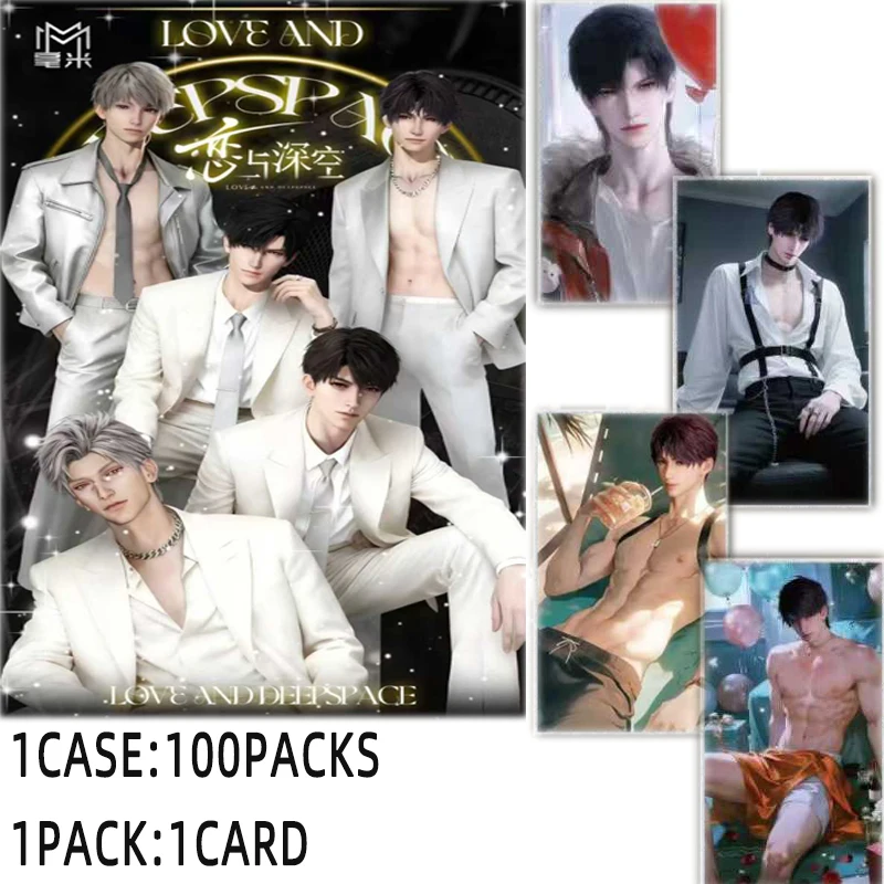 Wholesale Love And Deepspace Whispering Sky Art Card Collection Box Limited Edition Acrylic Plush Water Sensitive Lenticular