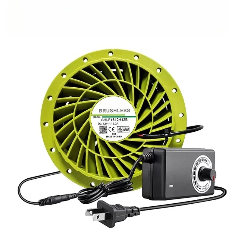Air purifier 62W household DIY removal formaldehyde smoke virus universal filter element speed adjustable circular cooling fan