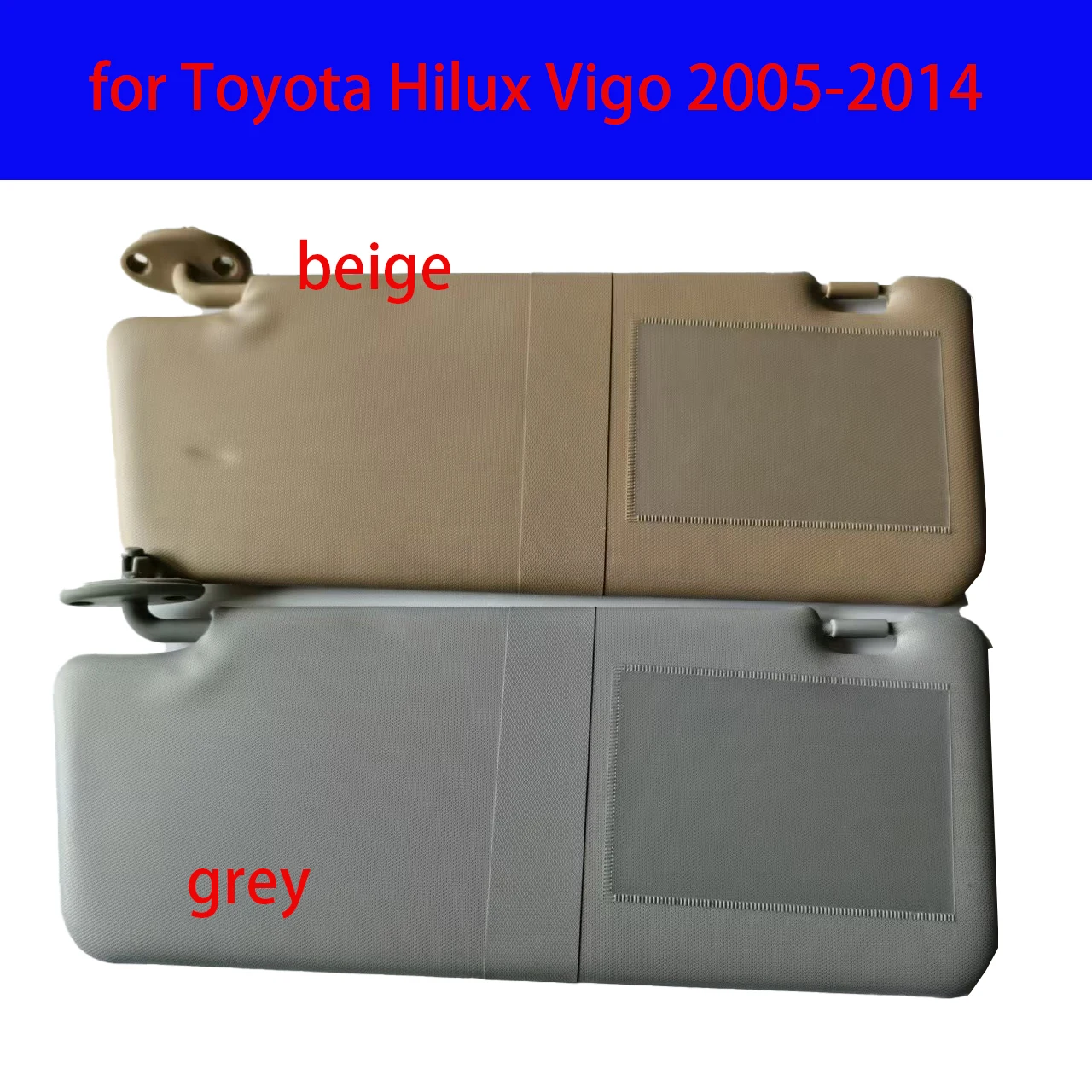 

74320-0k030 74310-0k020 for Toyota Hilux Vigo 2005-2024 Car sunshade, makeup mirror, anti-glare shielding plate
