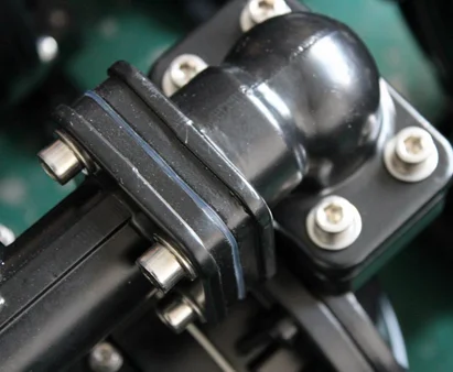3 Inch Air-Operated Double Diaphragm Pump Aluminum Alloy Inlet/Outlet Santoprene Diaphragm Industrial Machinery Equipment
