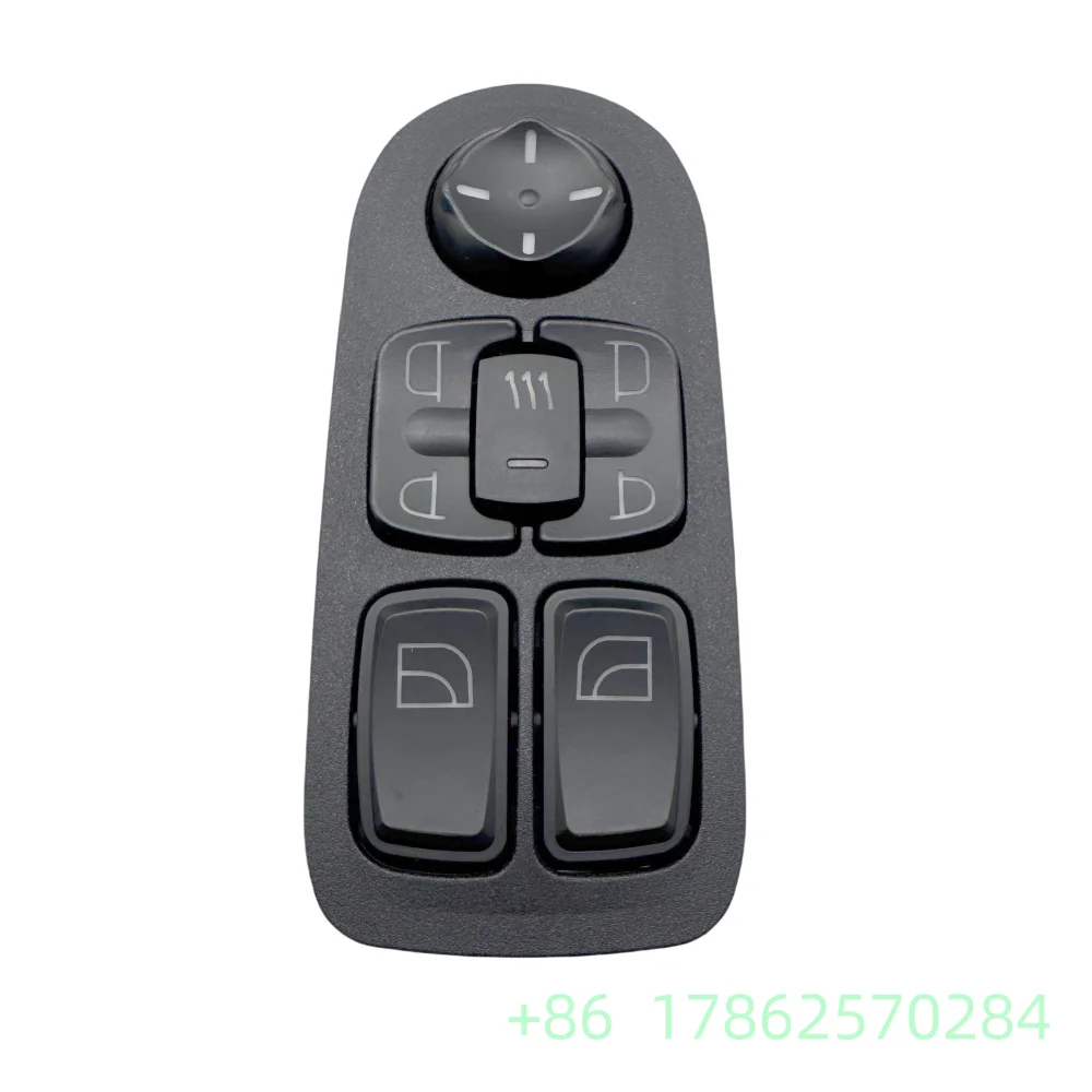 1811131 1736600 1669884 1693124 1698944 1788599 Power Window Master Switch for DAF XF XF105 CF65 CF75 CF85 XF95 2001-2013 view 4