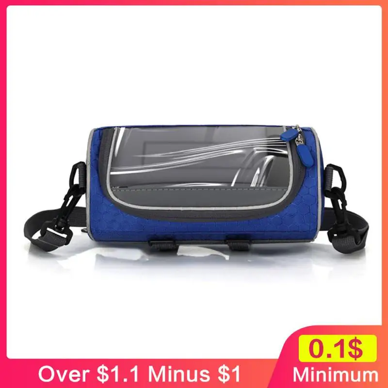 Aerodynamic Design Fanny Pack Enjoy Riding Tpu Belt Bag Rip Resistant Polyester Shoulder Bag Quick Release Convenience Bag