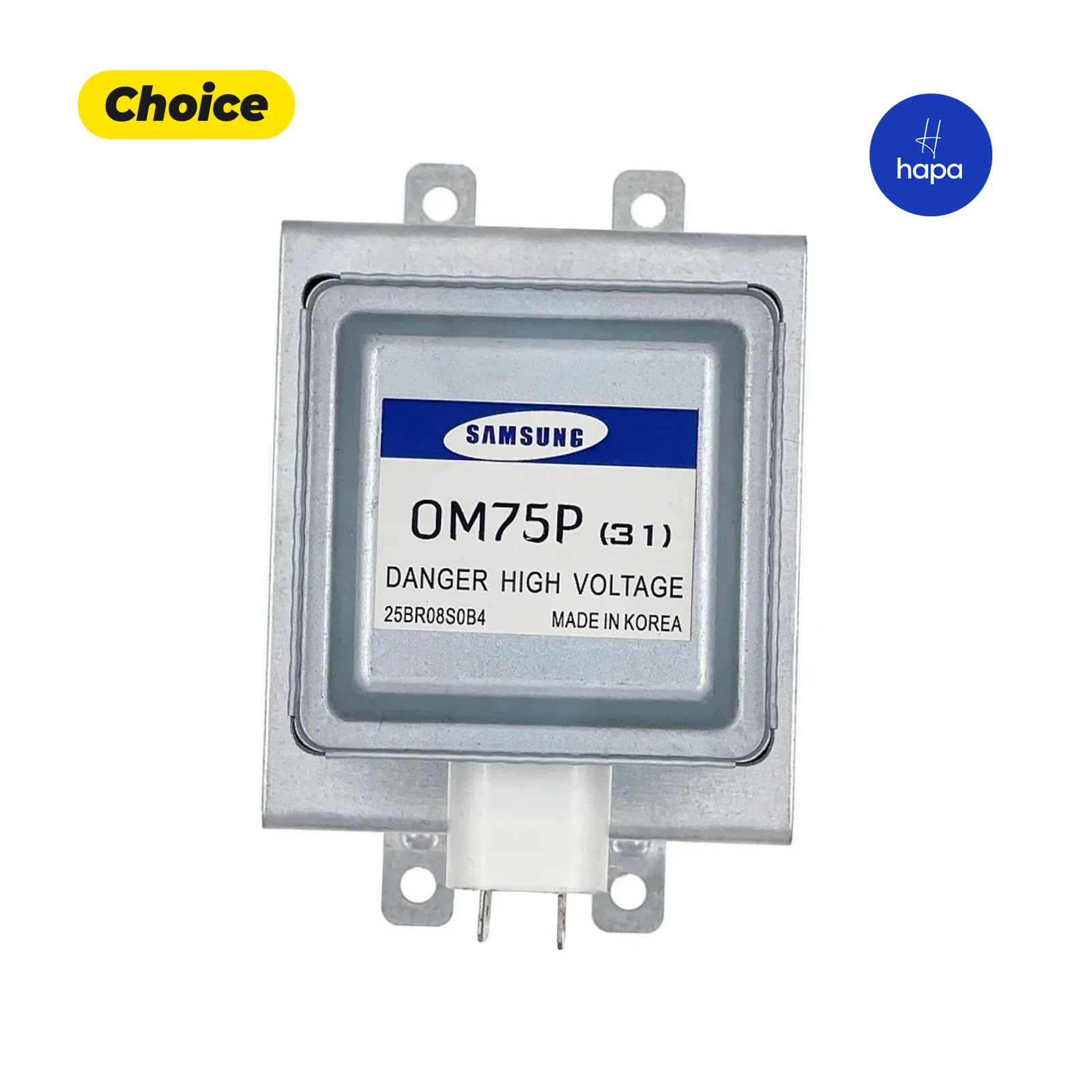 Novo Magnetron OM75P(31) Refrigerado a Ar para Forno de Micro-ondas Samsung - Peças de Reposição Industriais OM75P