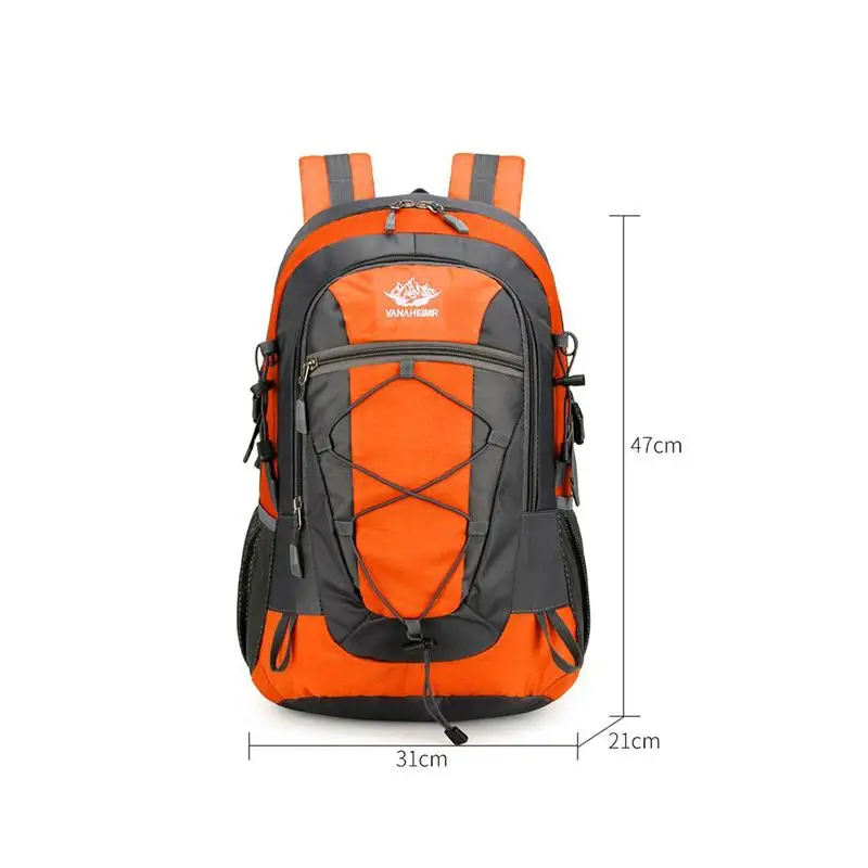 Mochila ligera para senderismo, de gran capacidad, para hombre y mujer, ideal para viajes, deportes y actividades al aire libre, resistente al agua.