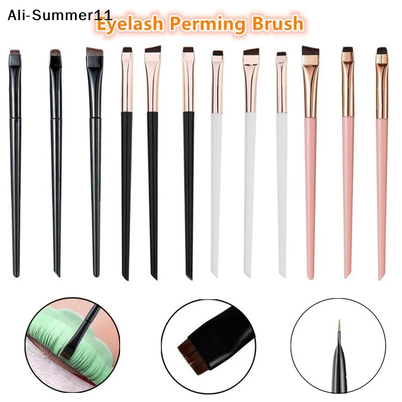 【B11】Flat Head Perm Brush Eyelash Styling Brush Lamination Eyelashes Separating Tool Eyelash Extension Supplies Lash Lift Tool