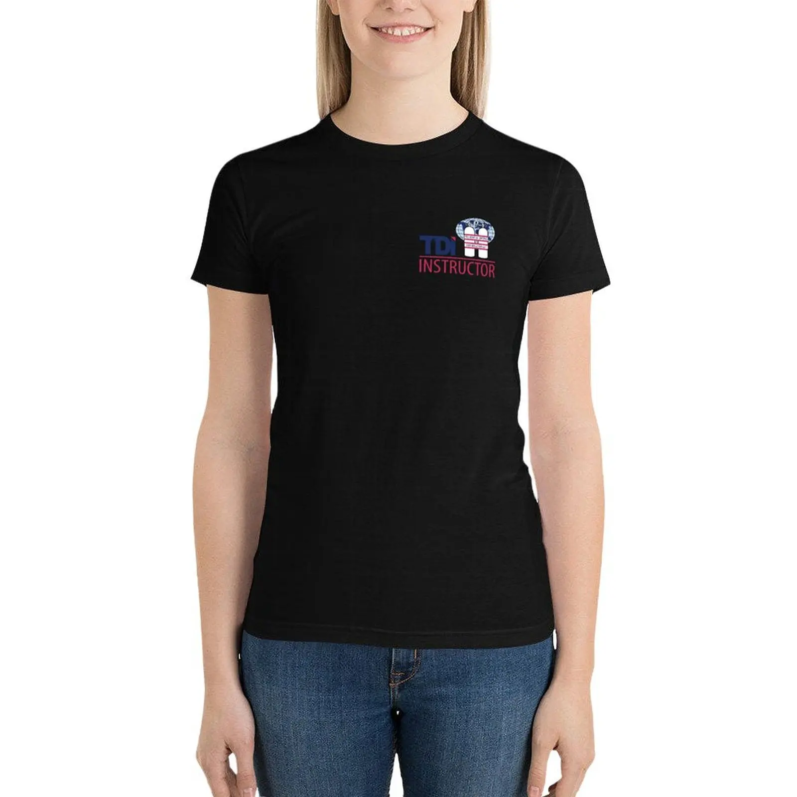 

Technical Diving International (TDI) - Instructor T-Shirt tees heavyweights Woman clothes