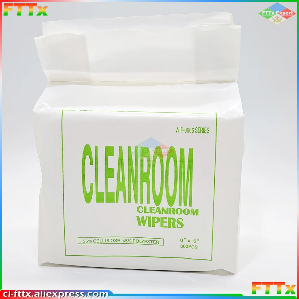 

300Pcs/Bag 6x6/9X9 cleanroom wiper Cleaning Tissue stencil wiping non dust cloth clean for all large format printer print