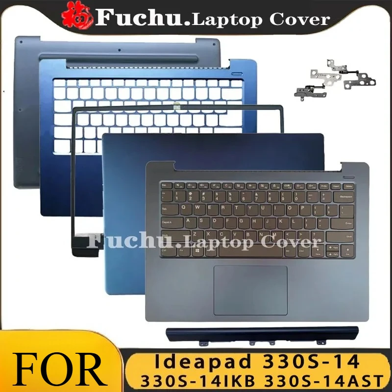 Laptops  Case For Lenovo Ideapad 330S-14 330S-14IKB 330S-14AST LCD Back Cover Front Frame Hinges Palmrest Bottom Case