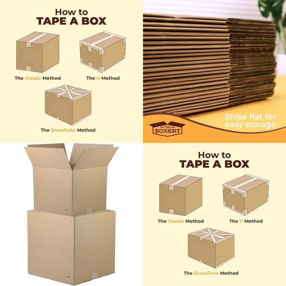 

Картонные коробки коричневого цвета 14x14x14 дюймов, 25 штук в упаковке — прочные, экологичные, пригодные для переработки, произведены в США для транспортировки и упаковки.