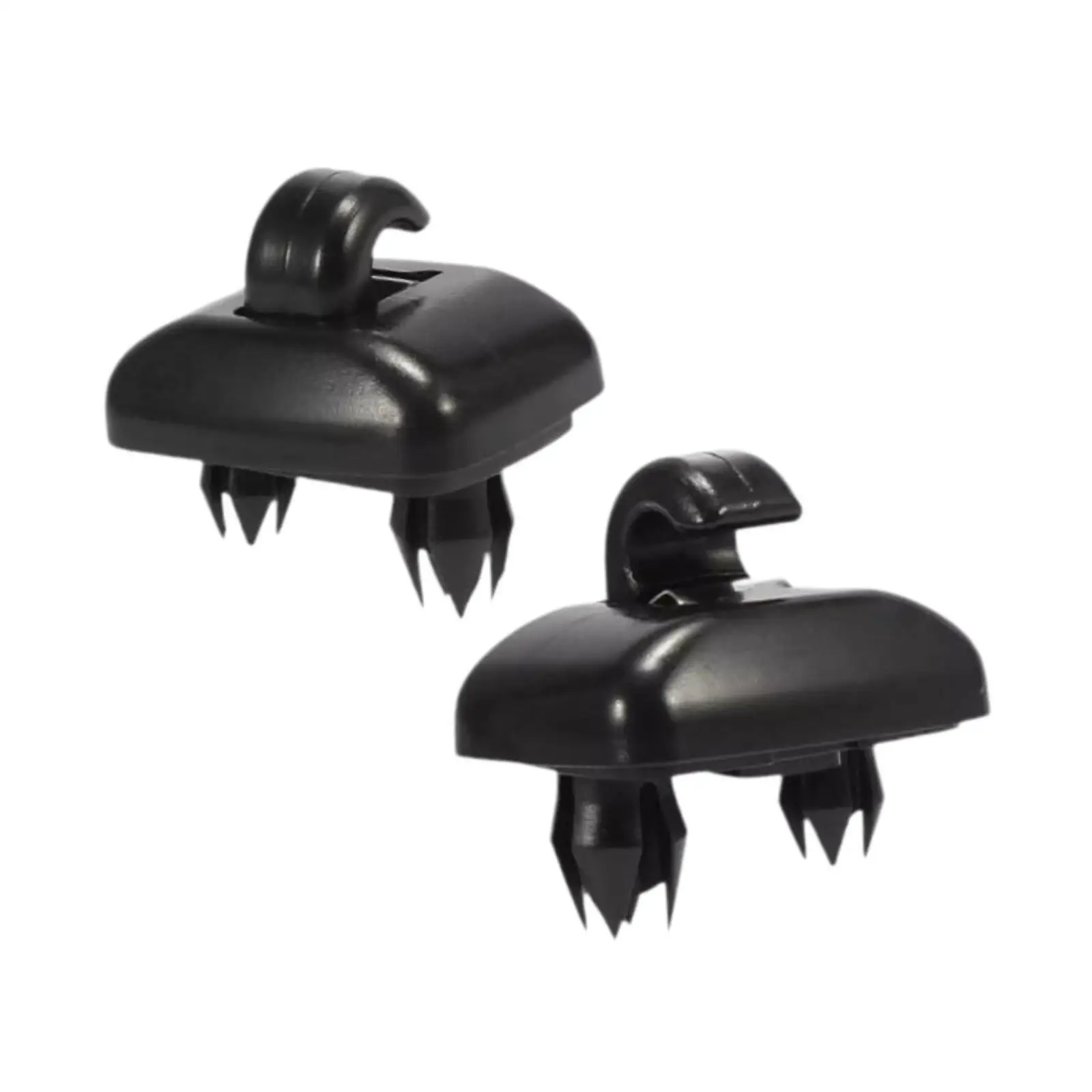 Interior Car Sun Visor Hook Clips High Strength Plastic 2 Pack for Audi A3 A4 A5 A7 Q3 Q5 S4 S5 TT Long Service Life