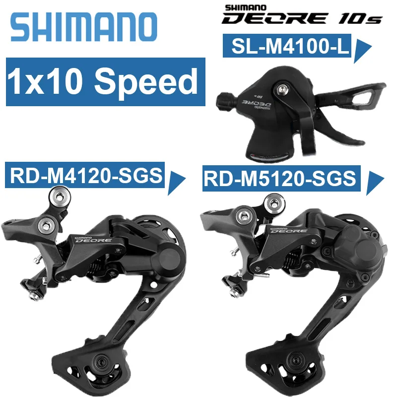 

Shimano Deore 10S M4100 Shifter M5120 Rear Derailleur M4120 10 Speed Mountain Bike Derailleur MTB Bicycle Shift 10V Groupset