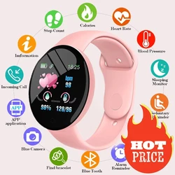 New D18 Smart Watch Women and Men Sport Fitness Smartwatch Waterproof Watches Bluetooth Sleep Heart Rate Monitor For Ios Android