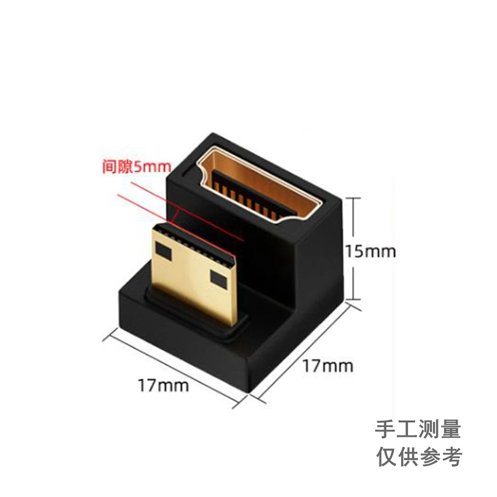 性別を洗練させるミニアダプターFPVHD 120度,4k〜hz,8k〜60hz,ミニhd,ポータブルモニター