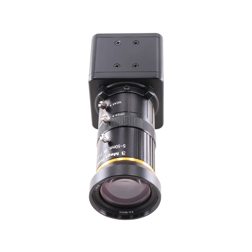 2026 180FPS Global Shutter Golf Swing Capture Analysis CS Varifocal 5-50mm Color USB Camera Webcam for Android Linux Windows Mac