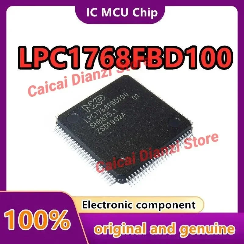 

5 шт./лот LPC1768FBD100 LPC1768 QFP100 Интегральная микросхема IC MCU
