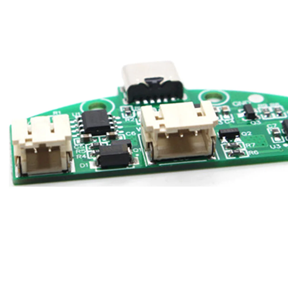 1pc Type-C Table Lamp Circuit Board USB Charging Three Gear Stepless Dimming LED Touch Small Night Lamp Control Module Connector