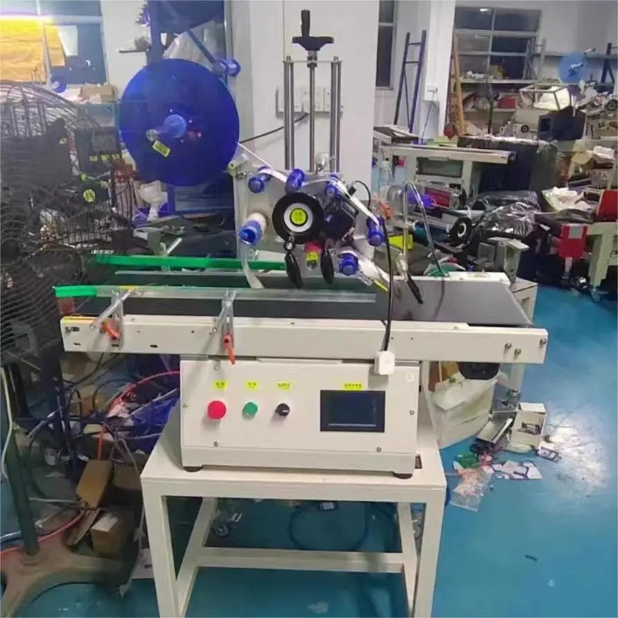 Automatic Flat Label Applicator Machine Labeling Machine Flat Surface Label Flat Machine