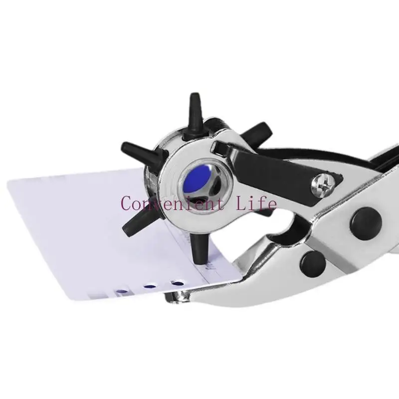 L1EE المهنية الجلود ثقب الناخس الجلود أداة تخريم لحزام حزام (استيك) ساعة يد حزام جلد ثقب الناخس للحرف اليدوية