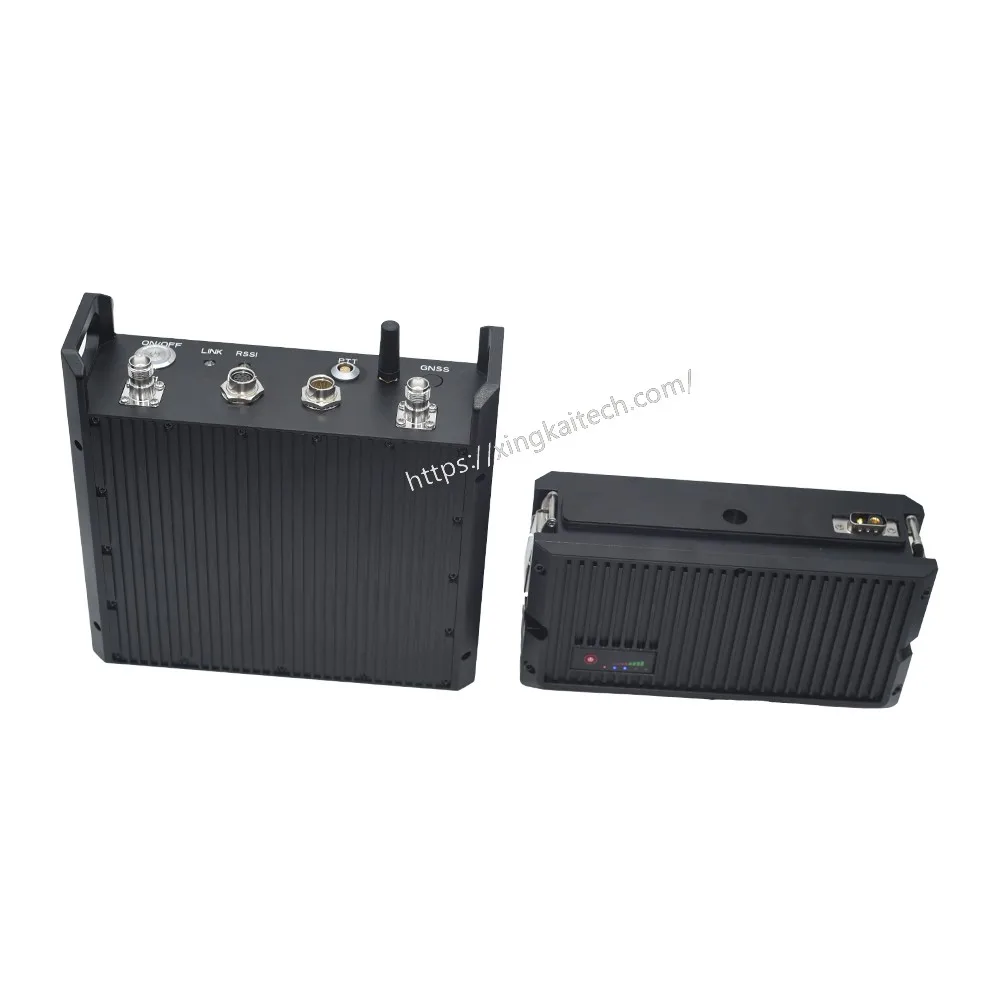 Long Range SDR Backpack 2*20W MIMO Mesh Wireless Radio Multi Hop Communication Video Data Transmission Terminal for UAV UGV