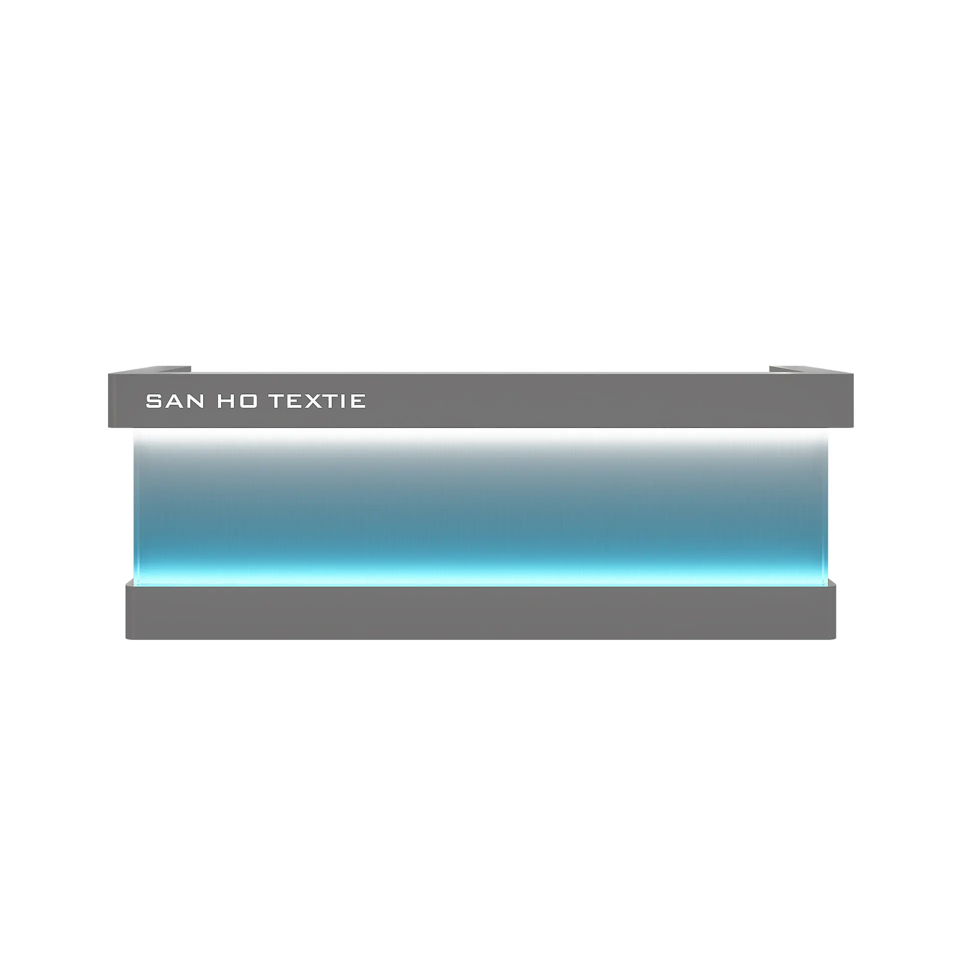 CX modern stainless steel bar checkout page gym dance studio reception desk
