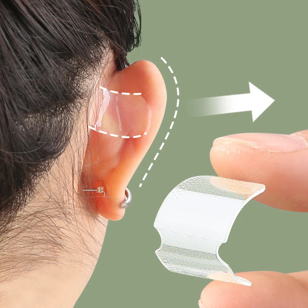60 autocollants esthétiques pour oreilles, correcteurs de forme, solution aux problèmes d'oreilles volumineuses, imperméables, auto-adhésifs, résistants à la transpiration.