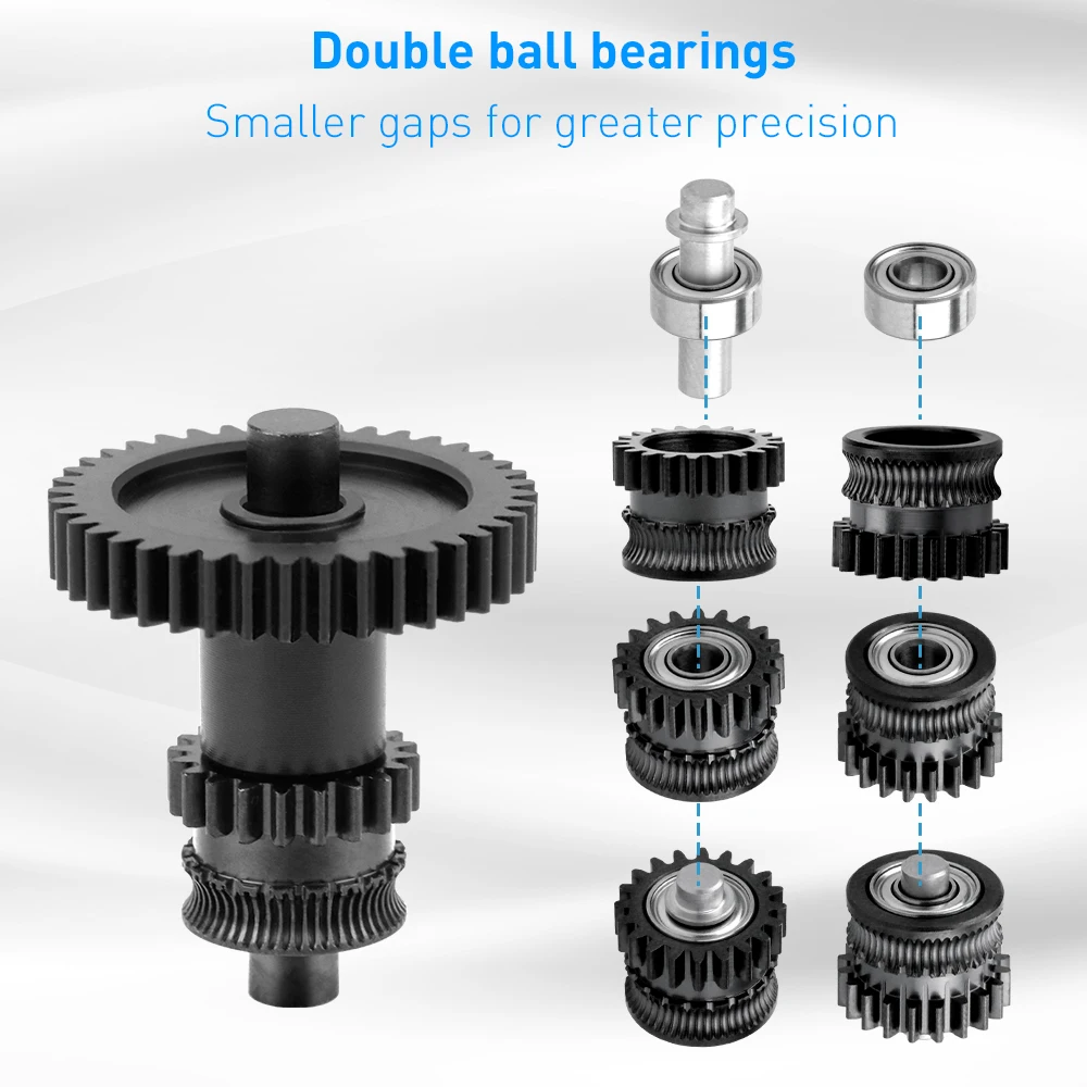 Extruder-Getriebesatz für Anycubic Kobra 2 Pro Max Plus Neo, nanobeschichteter Formstahl, integrierter Extrusionskopf, 3D-Drucker-Teile – Detail 9