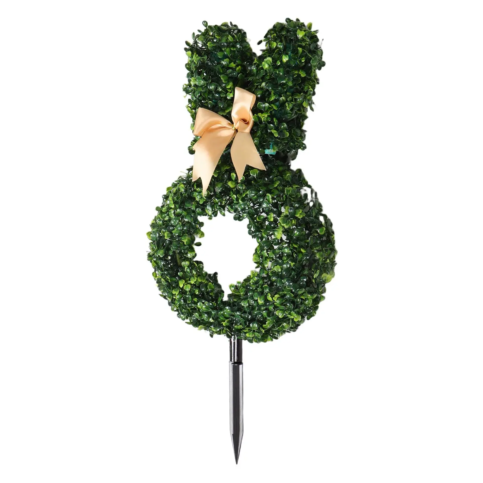 

Rabbit Potted Plant Easter Topiary Artificial Trees Plastic Fake Bunny Outdoor Garden Decor Plants Festival Supplies Rabbit