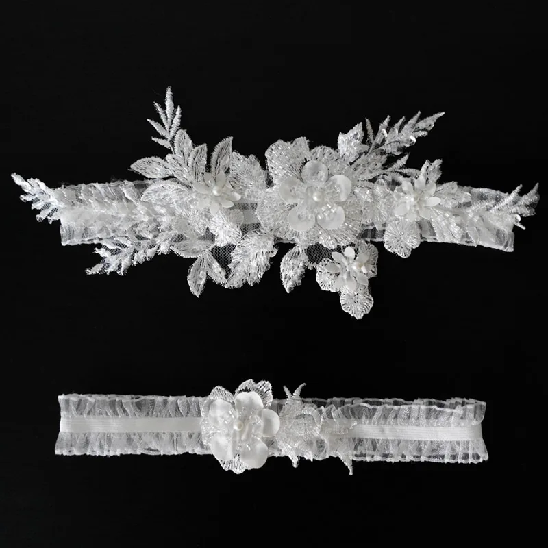 What Is the True Meaning of a Garter in Weddings? A Real-World Review of  the Lace Bridal Garter Belt with Beaded Flowers