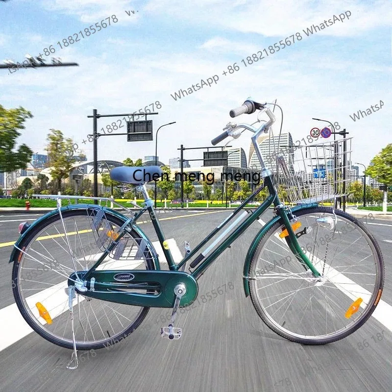 CC182 Bicycle 26 inch 24 commuter car city travel retro inner three inner five speed lightweight
