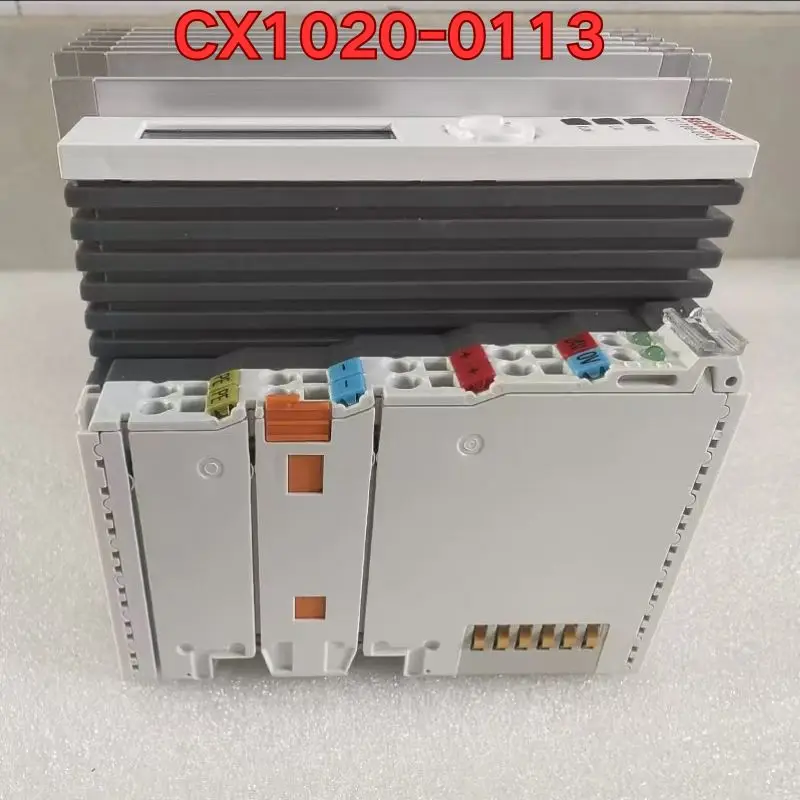 A set of second-hand CX1020-0113 +CX1100-0004+CX1020-N010+CX1020-N000 embedded controller module functions normally