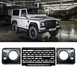 Auto Parts Car Styling Tuing Front Middle ABS Adventure Edition Style Grille For Land Rover Defender Vehicle