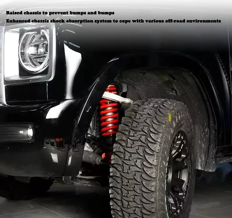 Nitrogen Shock Absorber Off-Road Suspension Lift 1.5 Inch 2 Inch Chassis Lift Kit for Haval H9 2025 Accessories