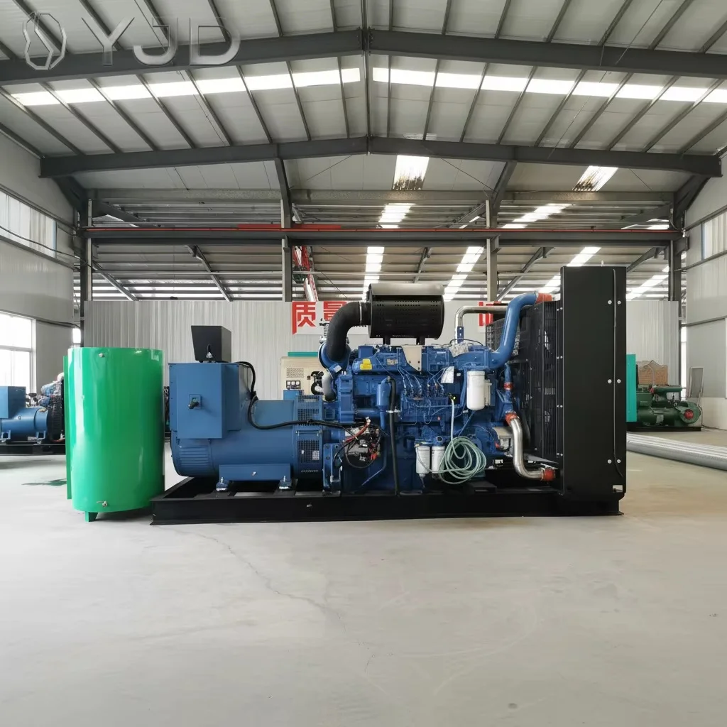 500KW-1500KW Diesel Generator Set Auto Start ATS 50/60Hz Super Silent Mobile Container Type with 95% Efficiency
