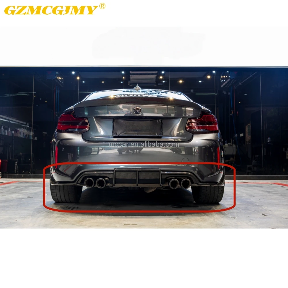 

Original Best-selling Rear Diffuser For BMW F87 M2 M2C Dry Carbon Fiber Rear Lips Car Bumper