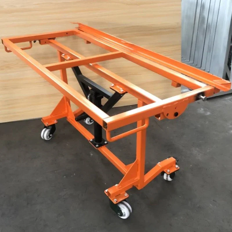 tilting slab transport cart trolley work table for granite marble glass