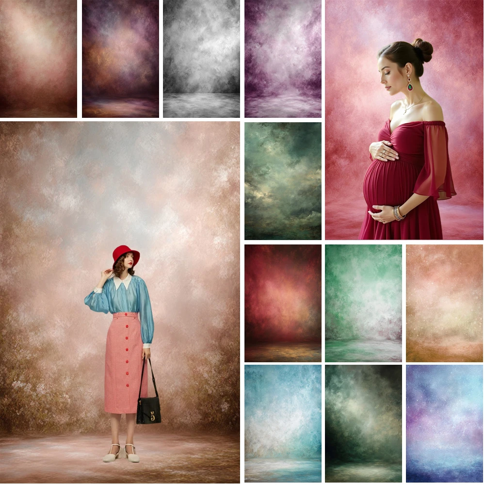 MOON.QG خلفية تصوير ديناميكية مزخرفة خلفية متدرجة ناعمة فوتوزون ملصق للأطفال خلفية استوديو تصوير الصور #1