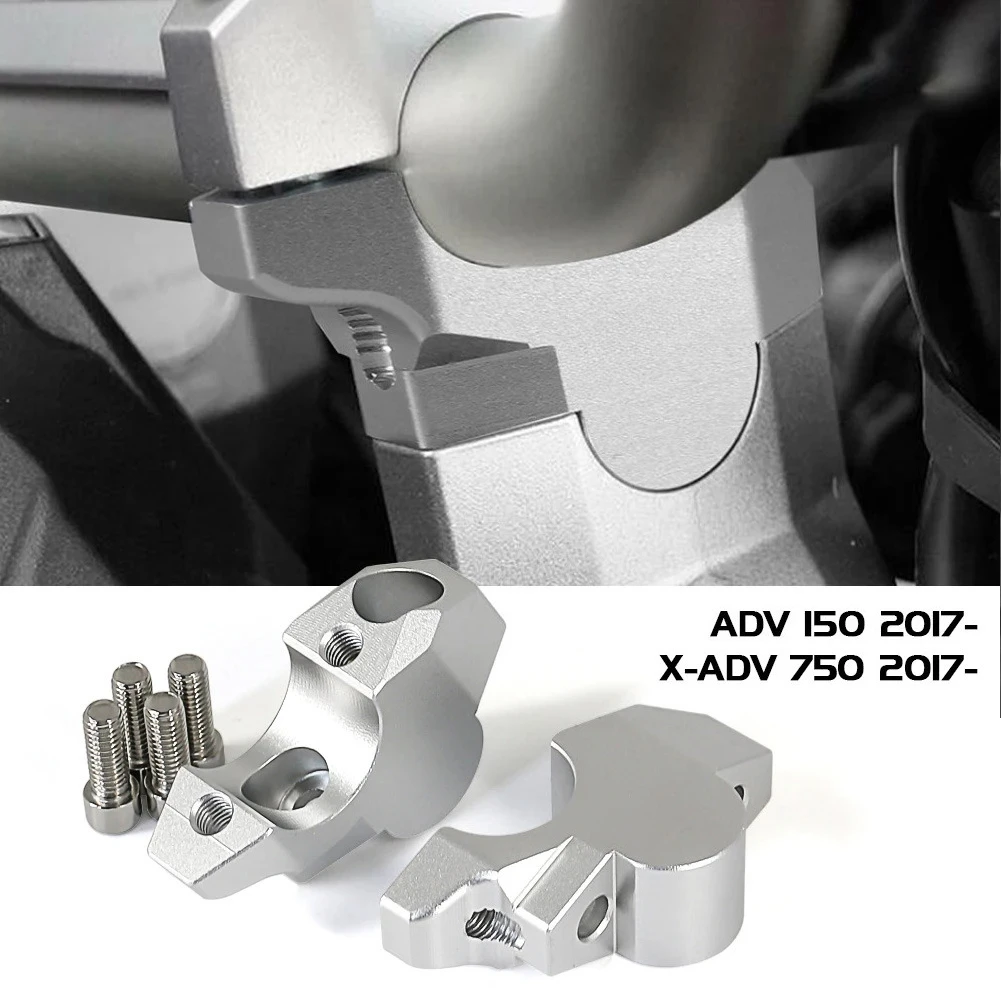 

For Honda X-ADV XADV 750 ADV150 ADV160 ADV350 ADV 150 160 350 2017- Motorcycle Handlebar Riser Drag Handle Bar Clamp Extend