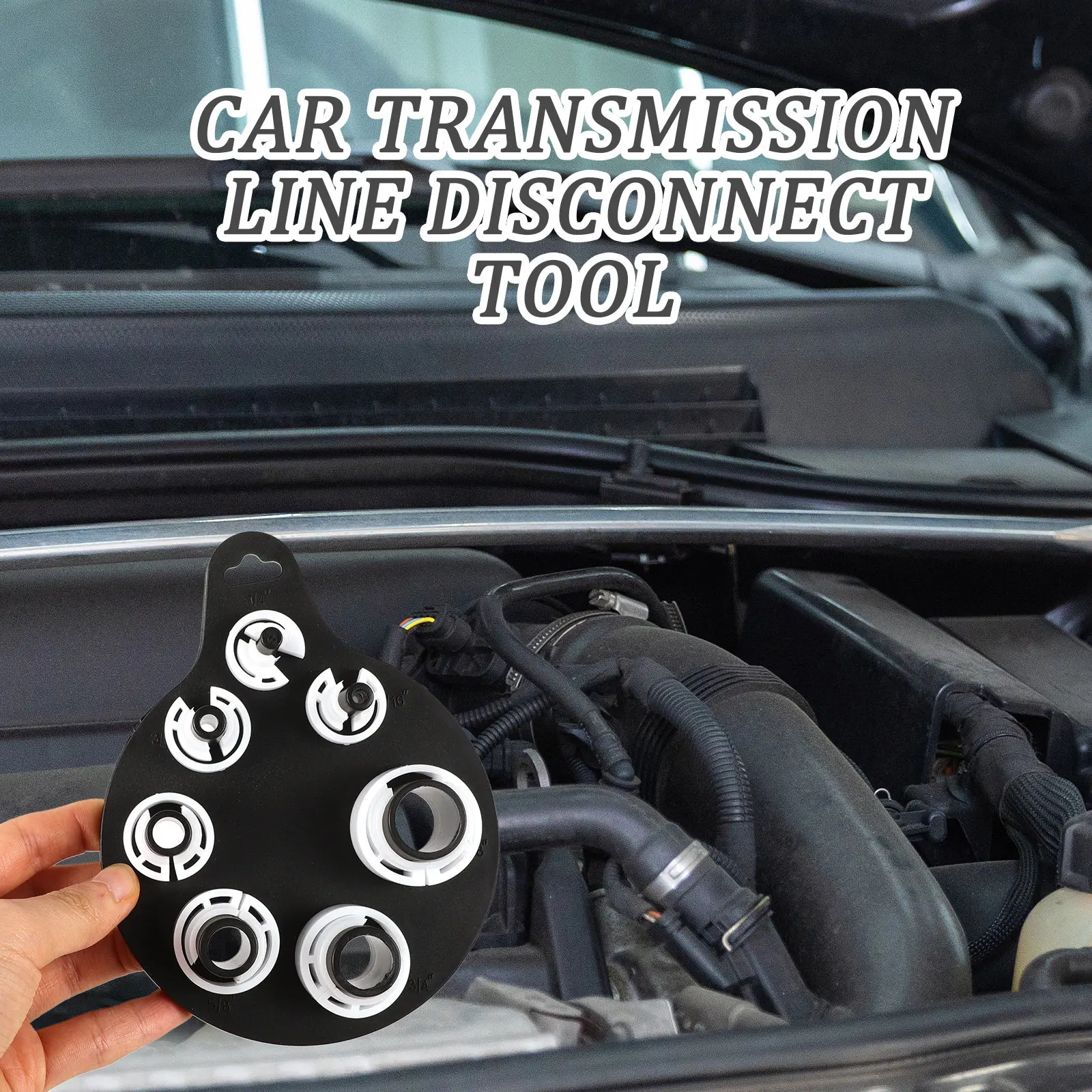 

7Pcs Disconnect Tool Set Quick Disconnect Kit Air Conditioner Heater Hose Repair Automotive Fluid Line Tools
