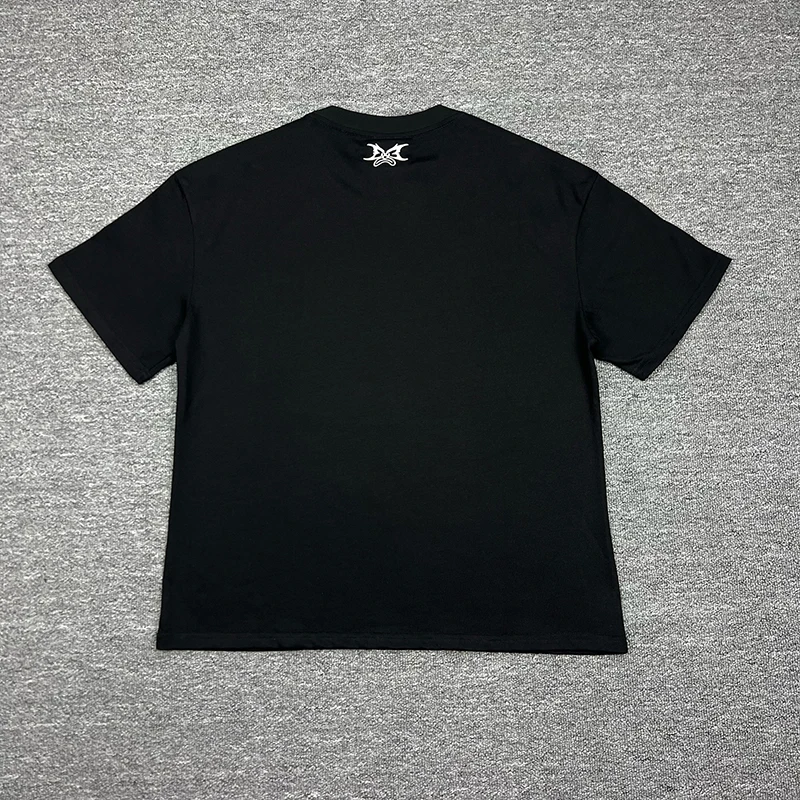 26ss Loose Casual Street Man Mertra Top Short Sleeve Classic Clown Print Tee Men Urban Vintage Hip Hop Loose Crew Neck T-shirt
