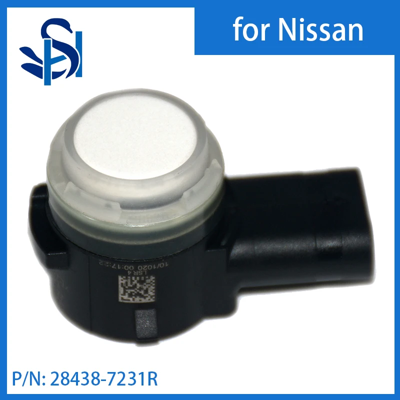 Sensor De Estacionamento PDC para Nissan, Cor Do Radar, Branco, INFINITI, 28438-7231R