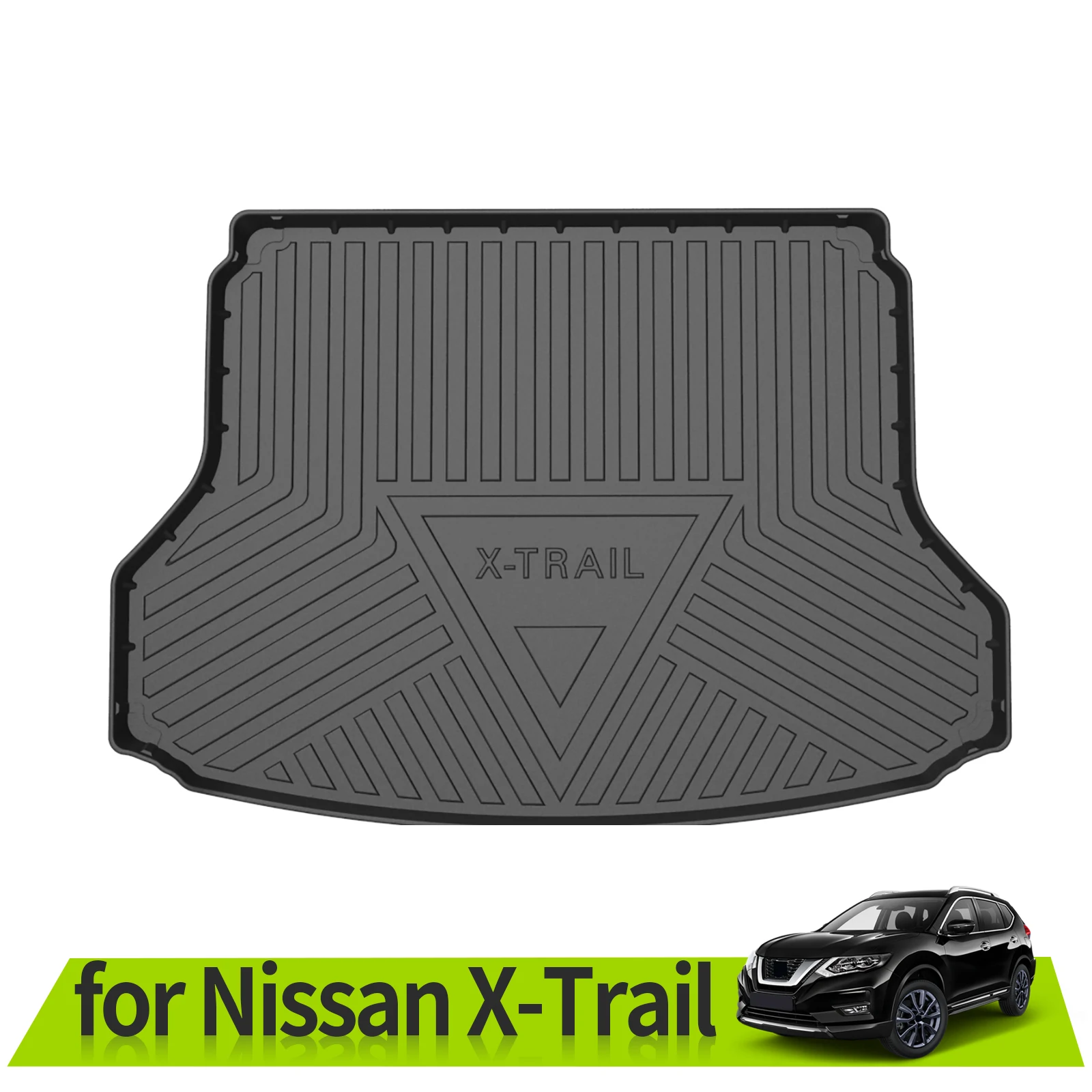 

for Nissan X-trail 2014-2020 Xtrail T32 Trunk Backrest Pad TPE Car Floor Mats