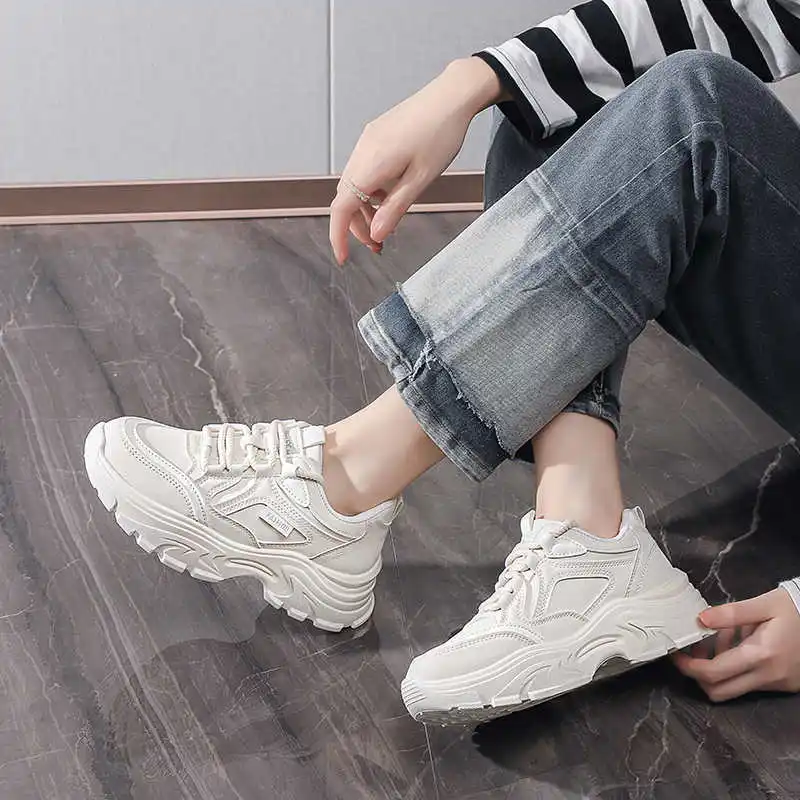 

36 Platformed Sneakers 41 Basketball D Boots Running Woman Shoes Sport Casual Vietnam Trnis Sapatos Boti Real Order