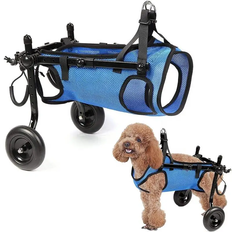 New Arrival Pet Dog Wheelchair Rehabilitation Walking Aid Cart Assistive Mobility Scooter for Disabled Dogs