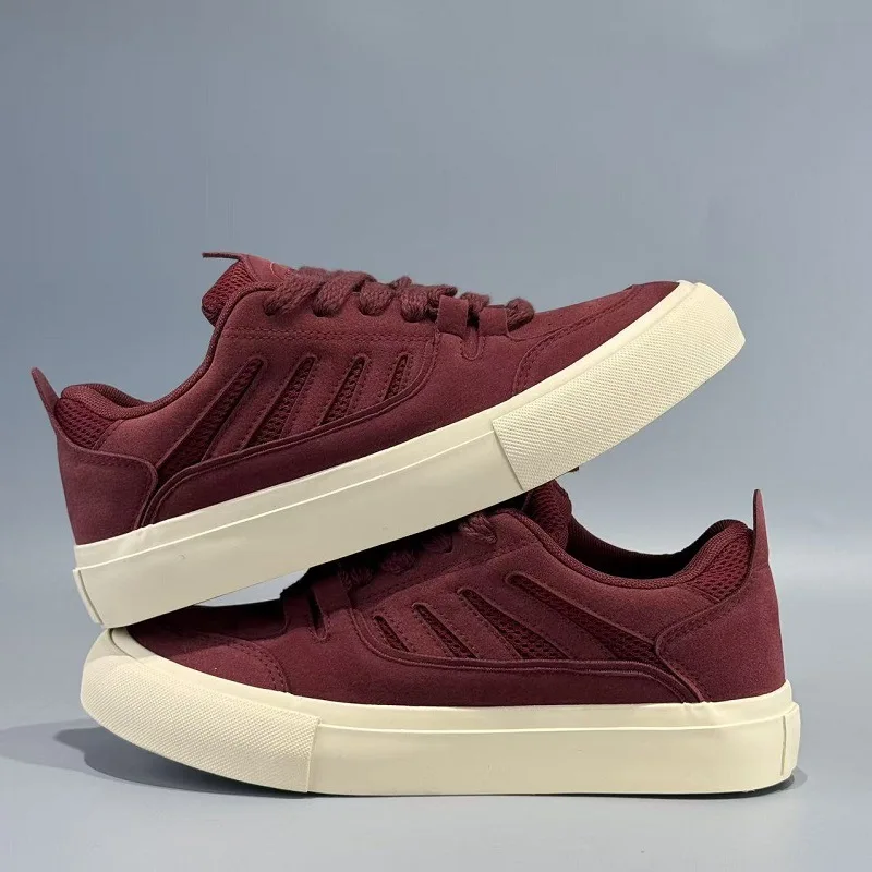Popular Casual Man Shoes Vulcanized Solid Color Stylish Sneakers Summer Breathable Season Comfortable Sneakers Tenis Masculino