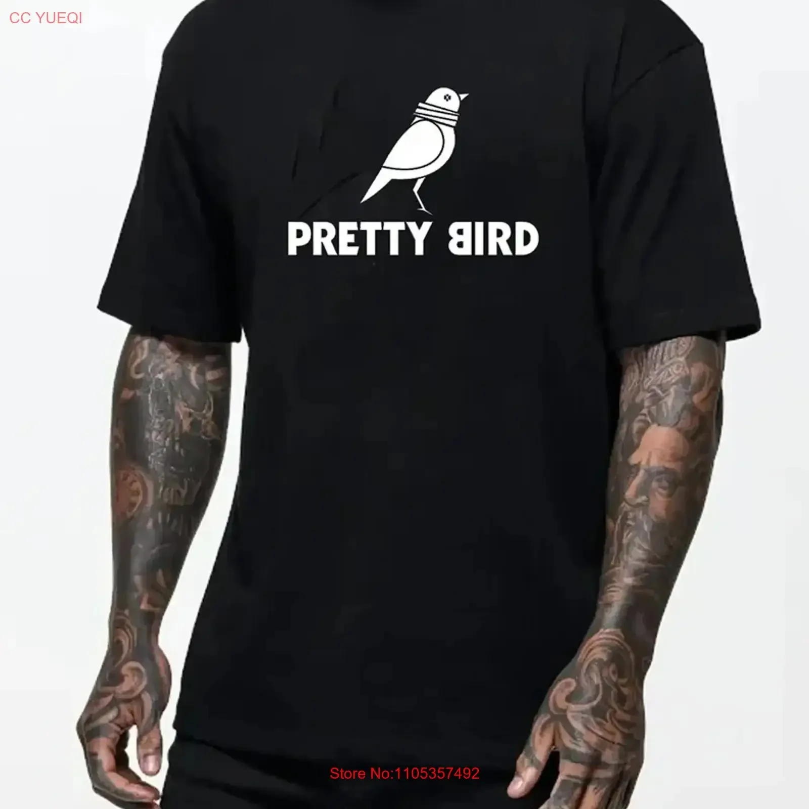 Pretty Bird T-Shirt Dumb And Dumber Screwball Comedy Movie Film 90er Jahre Neuheit Lustiger Vintage-Stil Gewaschene Streetwear Bequeme Grafik