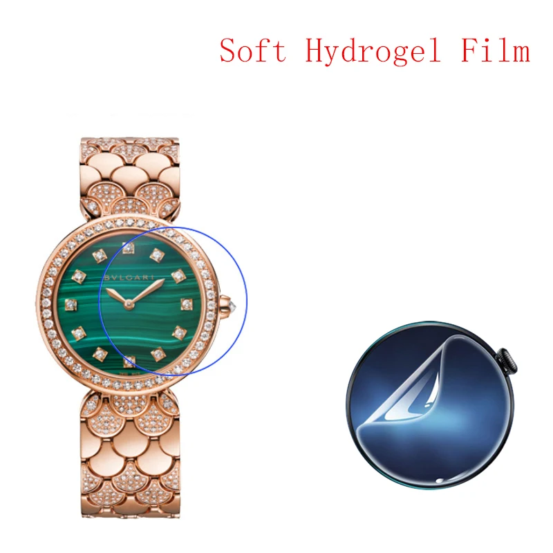 Soft Hydrogel Film Clear HD Transparent Protector Protective Guard Smart watch for DIVAS DREAM 33MM D25.5MM 10PCS