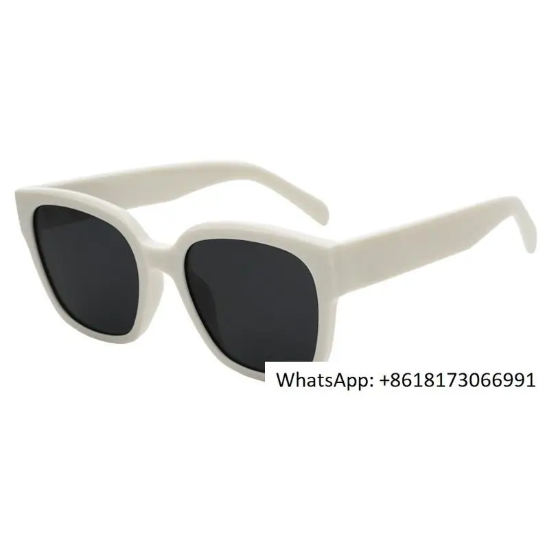 Trendy and popular sunscreen sunglasses for both men and women, high-end in ins polarized and UV resistant non gm sunglasses