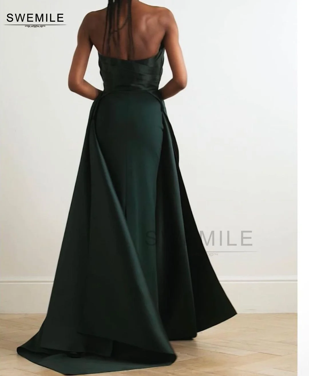 SWEMILE A-Line Halter Floor-Length Zipper Up Sleeveless Elegant Party Dresses For Women 2024 Women'S Evening Dresses Party Dress